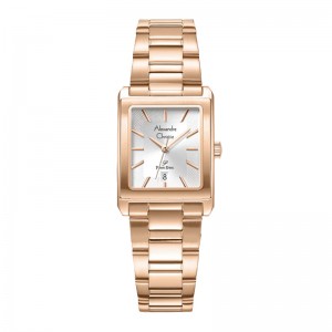 Alexandre Christie AC 1039 Rosegold White Lady LDBRGSL